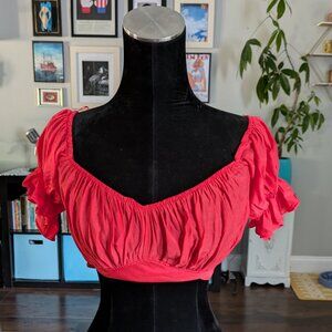 Sexy Red Turkish Crop Top EUR 38